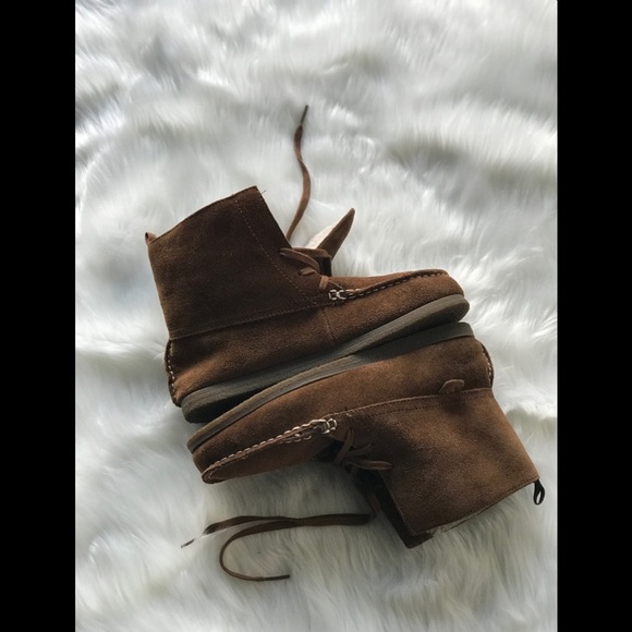 ♦️Sz 7 | Women’s Moccasins | Tan | Moccasins | American Eagle Outfitters - Picture 5 of 13